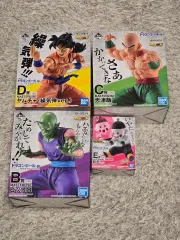 ドラゴンボール 一番くじ 未開封 ヤムチャ 天津飯 ピッコロ大魔王 チャオズ 4種 SET セットで出品