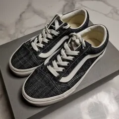 VANS オールドスクール スニーカー チャコールグレー (220)