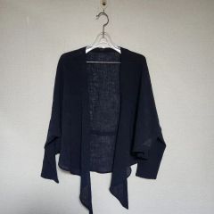 evam eva エヴァムエヴァ　七分袖 ボレロ カーディガン evam eva エヴァムエヴァ 七分袖 ボレロ カーディガン - メルカリ
