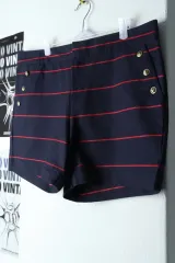 W(3XL) Tommy Hilfiger トミーヒルフィガー ハーフパンツ パンツ 新品 オーバーサイズ コットン-1E46