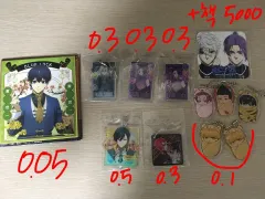 ブルーロック 潔 糸師 凛 千切 豹馬 ビジュアル色紙 アクリルキーホルダー ガチャ 劇場版 特典