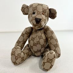 GUCCI 黒色テディベア/陶器×レザー 貯金箱 - メルカリ