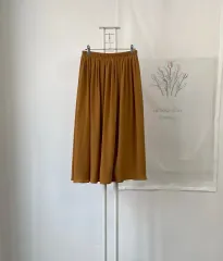 シフォン ロング丈スカート
