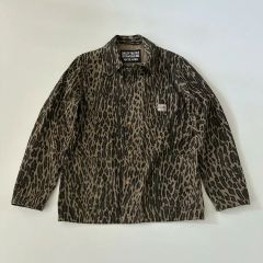 21aw FAT フィールド シャツ ジャケット レオパード サイズ FAT - メルカリ