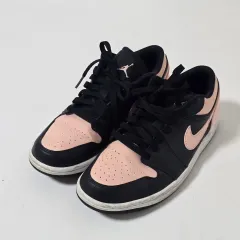 NIKE ジョーダン1 ロー クリムゾン ティント ブラック ピンク スニーカー 260