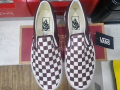 00s VANS スリッポン 織りチェッカー US7 Y2K 希少カラー - メルカリ