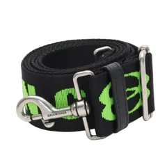 新品未使用 BALENCIAGA バレンシアガ Unity sports icon Strap ストラップ ショルダーストラップ ブラック 黒 美品 中古 4a001428のサムネイル