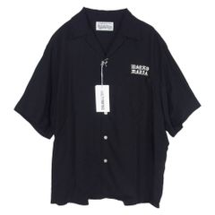 WACKOMARIA XL 半袖シャツ WACKO MARIA】ワコマリア オープンカラーシャツ 半袖 黒 XXL - メルカリ