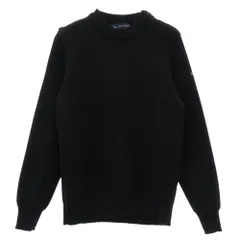 SAINT JAMES セントジェームス フランス製 ショルダーボタン ウール ニット セーター ブラック系 XS【中古】のサムネイル