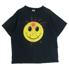 ぶち抜きスマイル ヴィンテージ Tシャツ L ぶち抜き スマイル ヴィンテージ Tシャツ - メルカリ