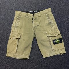 美品】STONE ISLAND ショートパンツ カーキ w32サイズ - メルカリ