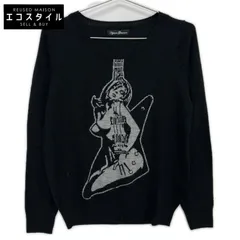 HYSTERIC GLAMOUR ヒステリックグラマー 0153NS10 ﾌﾞﾗｯｸ ｷﾞﾀｰｶﾞｰﾙ ｾｰﾀｰ