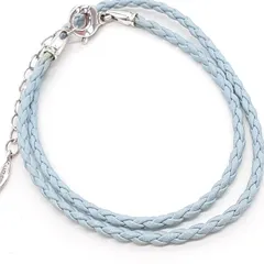 Clio blue クリオブルー ネックレス SILVER 925 シルバー レザー 魚 フィッシュ ライトブルーのサムネイル