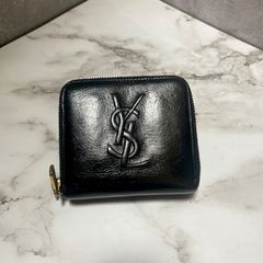 ✨極美品 付属品完備✨サンローラン 二つ折り カサンドラ ブラック