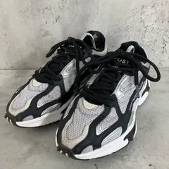 LACOSTE ラコステ  USA7.5 スニーカー シルバー ローカット シューズ 運動靴 ダッドスニーカー メッシュ 厚底 靴 カジュアル ストリート スポーツ トレーニング ランニング ウォーキング Y2K ファッション 希少 ★ ■■
