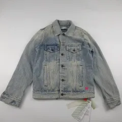 S オフホワイト ブリーチド デニム ジャケットのサムネイル