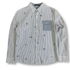 evisu チェック柄 ボタンダウンシャツ 黒赤 サイズ38(M程) - メルカリ