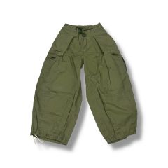 KAPTAIN SUNSHINEリップストップコットンワイドベイカーパンツ　32 KAPTAIN SUNSHINEリップストップコットンワイドベイカーパンツ 32