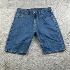 Levi's BigE 白耳 濃紺 デニムショーツ 美品 - メルカリ