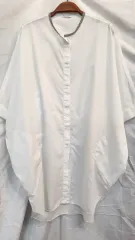 BRUNELLO CUCINELLI(ブルネロクチネリ) 白 ロング丈シャツ 55 77のサムネイル