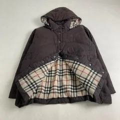 BURBERRY LONDON	ダウンジャケット	ダウンジコート ノバチェック ダークブラウン  15 46 L・XL相当のサムネイル