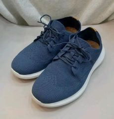 極美品 UGGヘプナー ウーヴン 28.5cm ネイビー スエード スニーカー 