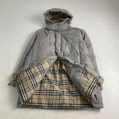 希少✨バーバリーロンドン ダウンジャケット ノバチェック ファー 2Way 