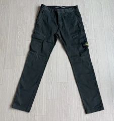 ストーンアイランド カーゴパンツ W29 STONE ISLAND スリム カーゴパンツ ストーンアイランド W29 黒 - メルカリ