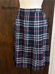 極美品】90s Burberrys 巻きスカート ノバチェック 金ボタン - メルカリ