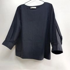 美品】evam eva 七分袖プルオーバーブラウス - メルカリ