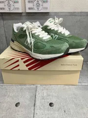 new balance/スニーカー/USA製 u993gwグリーン