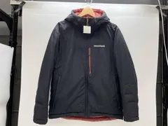 冬 mont-bell 1101492 モンベル コロラドパーカー ダウンジャケット S ブラック レッド リバーシブル ナイロン