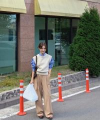 新品【epa】twill wide pants ツイルワイドパンツS ベージュ - メルカリ