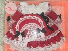 無属性 ぬい服 30cm Princess Closet ブラウニードレス 赤 - メルカリ