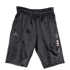 FILA フィラ ヴィンテージ ブラック ハーフパンツ M 25インチ ポリ