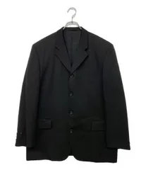 COMME des GARCONS HOMMEテーラードジャケット 98SS ウールギャバ ブラック メンズ SIZE L コムデギャルソンオム