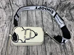 MARC JACOBS マークジェイコブズ スヌーピー  THE SNAPSHOT ミニショルダーバッグ