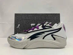 PUMA プーマ SCOOT ZEROS Ⅱ STERLING スターリング バスケットボールシューズ 311351-01 スニーカー 30 ホワイト マルチカラー 通年