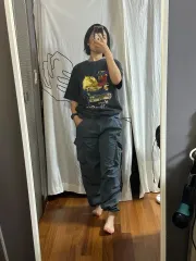ザラ パラシュート カーゴ ジョガー パンツ