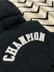 S Champion ダックダウン フード ダウンベスト / ブラックのサムネイル