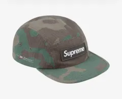 Supreme Reflective Ripstop Camp Cap Wood