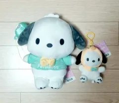 サンリオ ポチャッコ ぬいぐるみ キーホルダー 2種 セット 出品