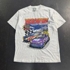 Hoosier Racing Tire 90s レーシングT古着ホワイト M - メルカリ