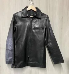 2026年最新】APC レザージャケットの人気アイテム - メルカリ