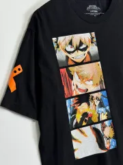 僕のヒーローアカデミア ヒロアカ 爆豪 勝己 公式ライセンス 半袖 Tシャツ XL