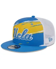 ニューエラ メンズ アクセサリー 帽子 New Era Mens Blue UCLA Bruins Tear Trucker 9FIFTY Snapback Hat Blue ブルー