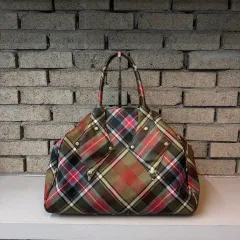 VIVIENNE WESTWOOD チェック トートバッグ