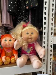 cabbage patch kids 人形 ブロンド パープルチュチュ - メルカリ