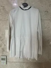 ハイネックブラウス