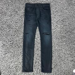 Saint Laurent サンローラン エディ期 ダメージ加工ブラックスキニー